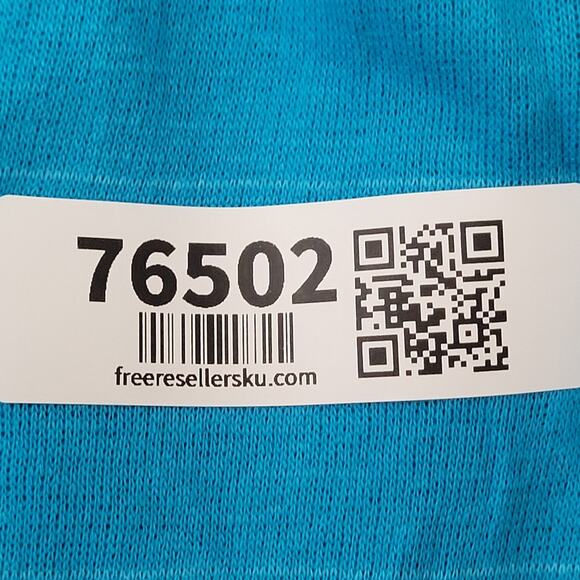 Vintage 80s MOD Gym Shorts Womens Large Blue White Trim USA - Picture 12 of 12